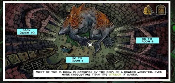 Gameplay screenshot from lovecraft quest cthulhu rising for Android