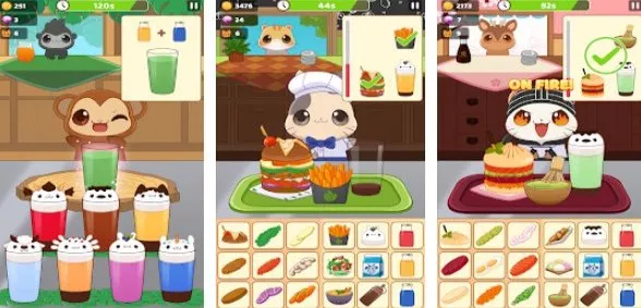 Gameplay screenshot from kawaii kitchen for Android