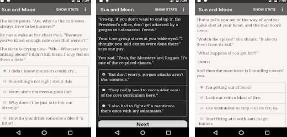 Gameplay screenshot from keeper of the sun and moon for Android