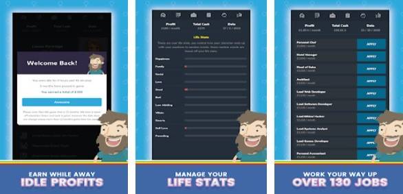 Gameplay screenshot from life simulator 3 real life for Android