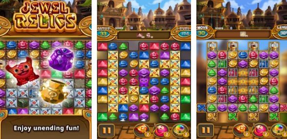 Gameplay screenshot from jewel relics for Android