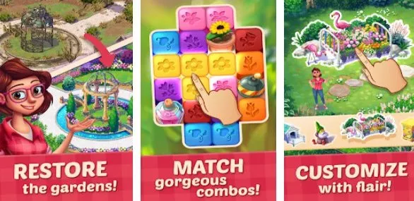 Gameplay screenshot from lily s garden for Android
