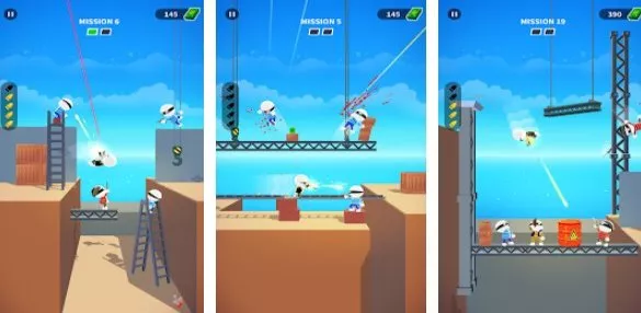 Gameplay screenshot from johnny trigger for Android