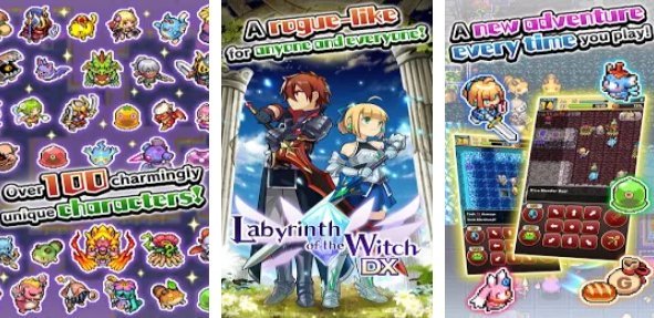 Gameplay screenshot from labyrinth of the witch dx for Android