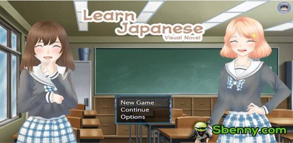 learn japanese visual novel