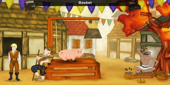Gameplay screenshot from legend of badminton ep 1 badmintown fair for Android