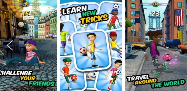 Gameplay screenshot from kickerinho world for Android
