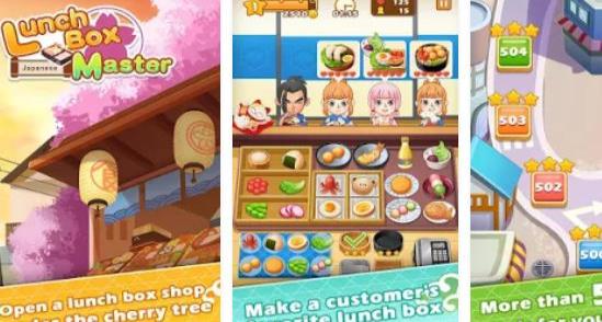 Gameplay screenshot from lunch box master for Android