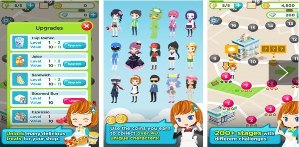 Gameplay screenshot from konbini story for Android