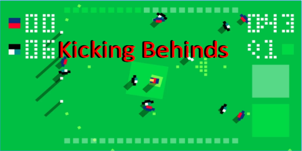 kicking behinds