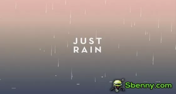 just rain