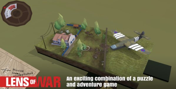 Gameplay screenshot from lens of War for Android