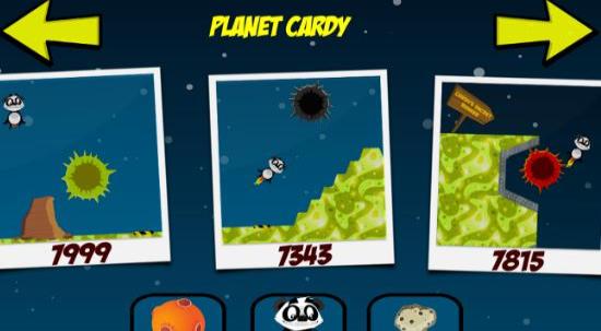 Gameplay screenshot from lunar panda deluxe for Android