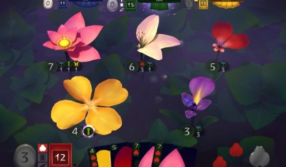 Gameplay screenshot from lotus digital for Android