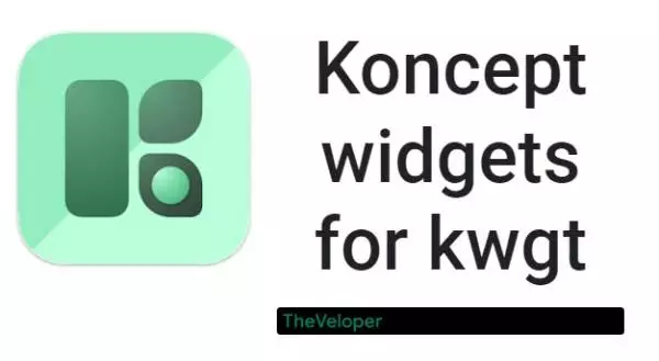 koncept widgets for kwgt