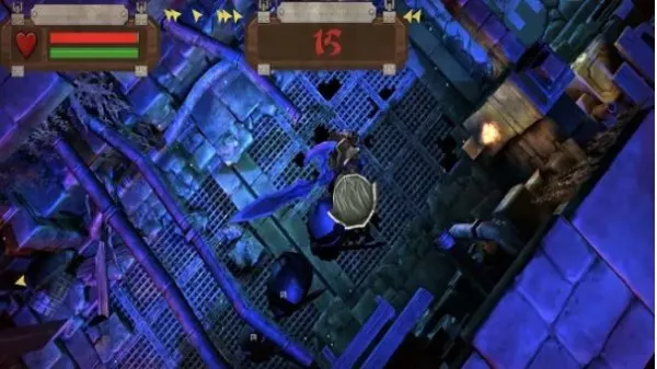 Gameplay screenshot from kid ninjas for Android