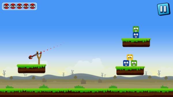 Gameplay screenshot from knock down for Android