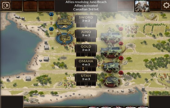 Gameplay screenshot from lightning d day for Android