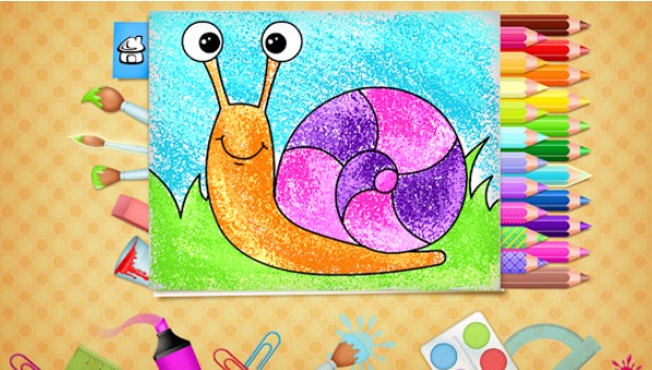 123 детские веселые раскраски про MOD APK Android
