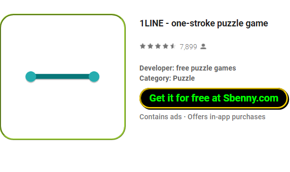 Logħba tal-puzzle 1line one stroke