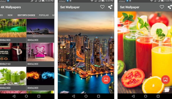 Gameplay screenshot from 4k wallpapers for Android