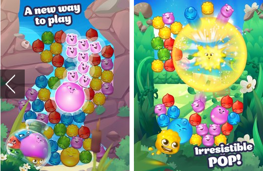Gameplay screenshot from Jelly Splash Pop for Android