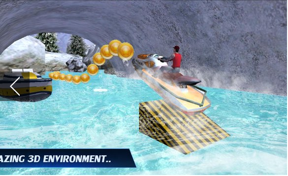 Gameplay screenshot from Jet Ski Driver for Android
