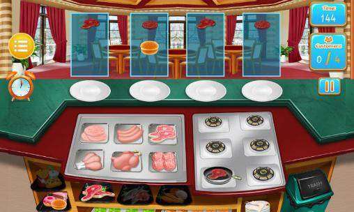 Gameplay screenshot from Kitchen Fever Master Cook for Android