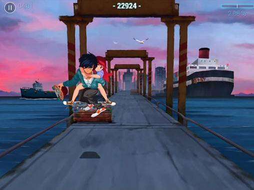 Gameplay screenshot from Lost in Harmony for Android