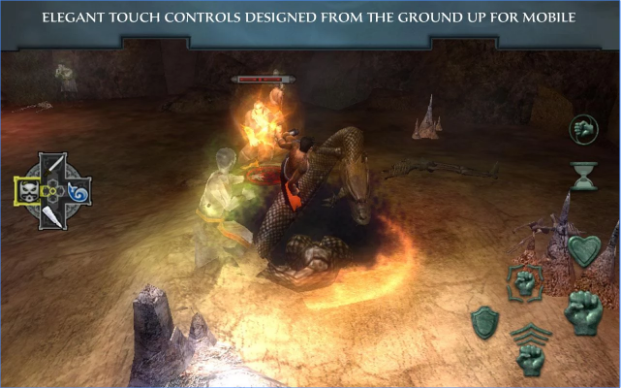 Gameplay screenshot from jade empire special edition for Android