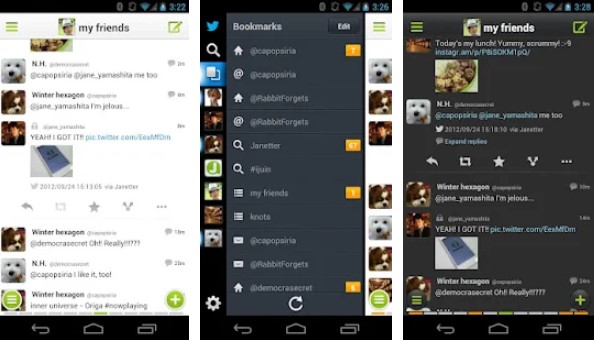 janetter pro per Twitter MOD APK Android