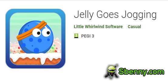 jelly goes jogging