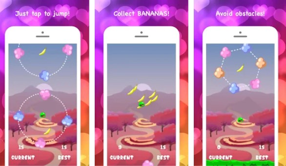 Gameplay screenshot from jelly orbs pro for Android