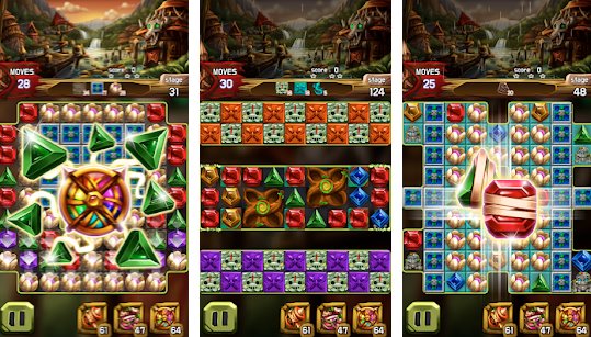 Gameplay screenshot from jewel amazon for Android