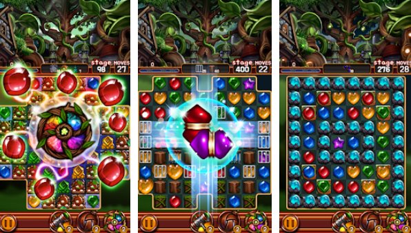 Gameplay screenshot from jewel forest village for Android