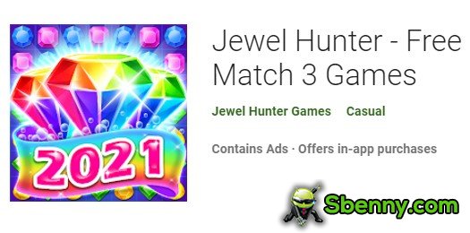 Jewel hunter giochi match 3 gratuiti