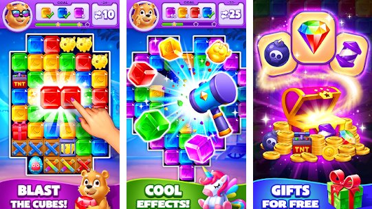 Gameplay screenshot from jewel match blast classic puzzle games free for Android