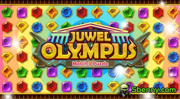 Juwel Olymp 3-Gewinnt-Puzzle