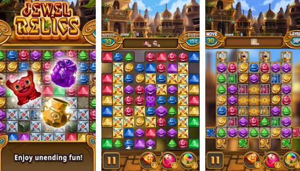 jewel relics MOD APK Android