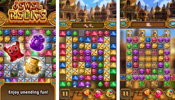 Gameplay screenshot from jewel relics for Android