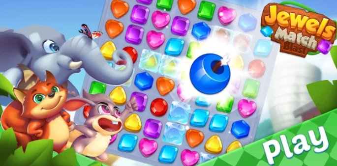 jewels match blast match 3 puzzle game