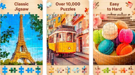 Gameplay screenshot from jigsaw puzzles puzzle games for Android