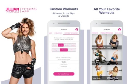 Jillian Michaels o aplicativo de fitness MOD APK Android