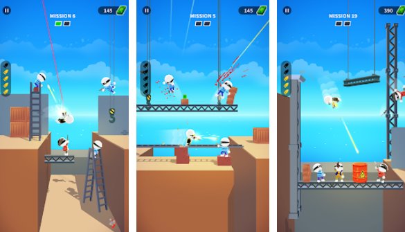 Gameplay screenshot from johnny trigger for Android