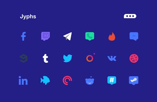 paquete de iconos jool jyphs MOD APK Android
