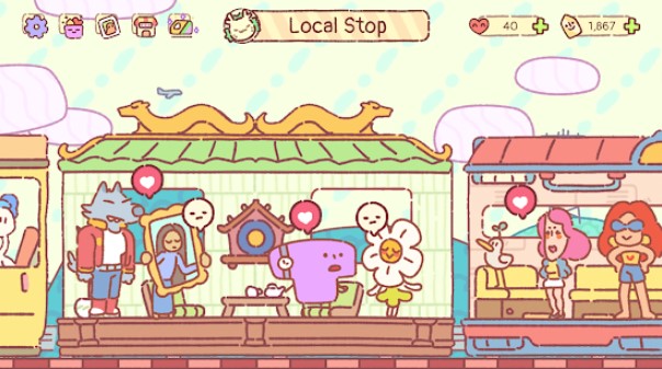 Gameplay screenshot from joy tracks for Android
