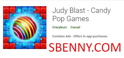 judy blast candy pop games