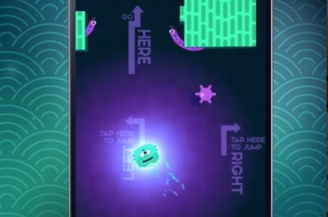 Gameplay screenshot from jump buddies for Android