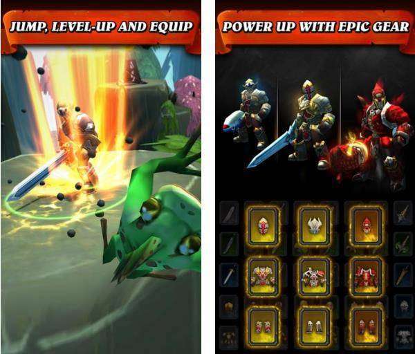 Jump Warrior MOD APK Android Game Free Download