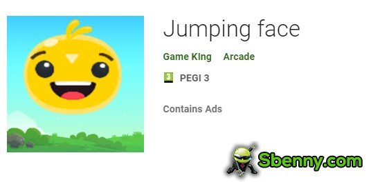 jumping face
